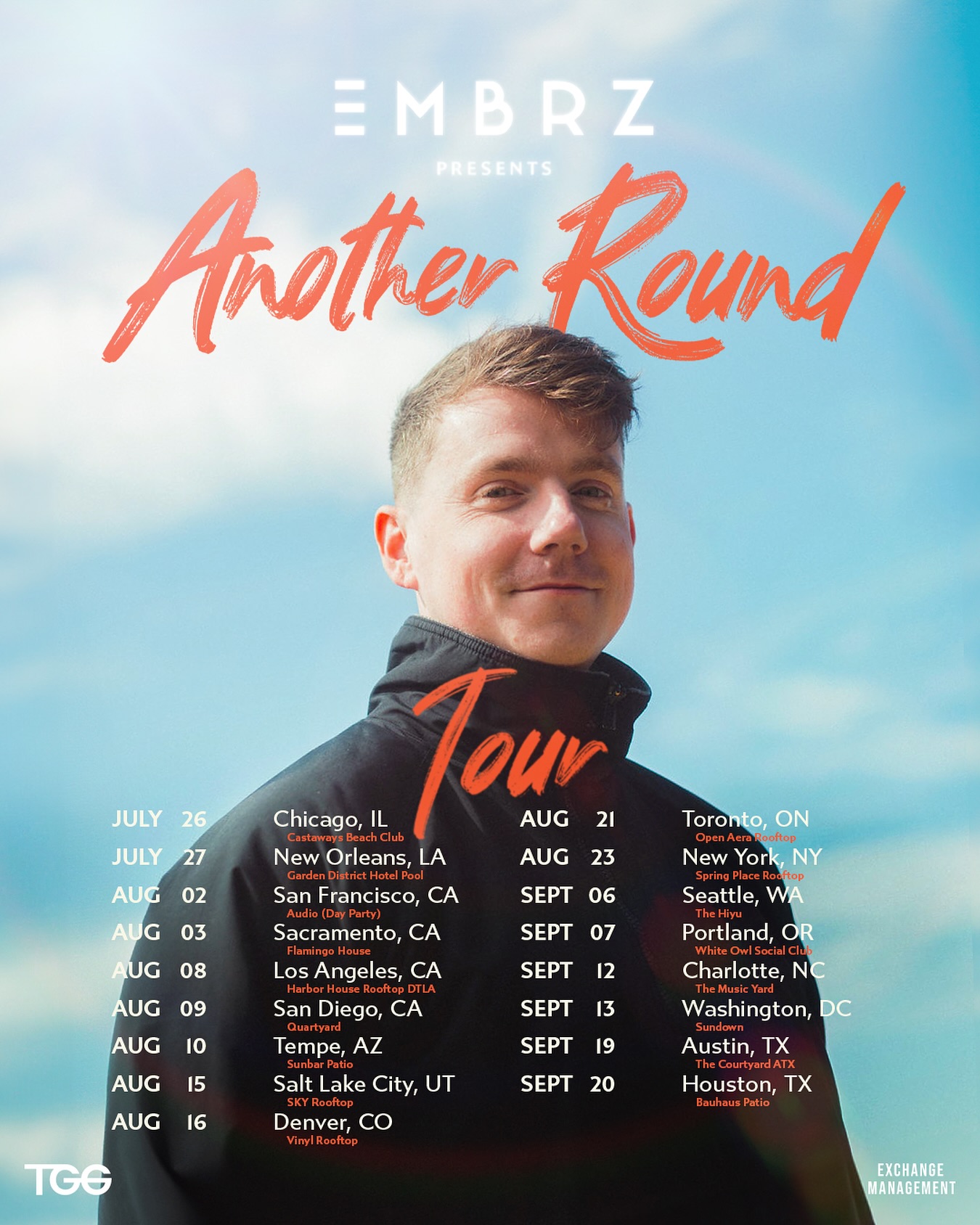 EMBRZ Another Round Tour Poster